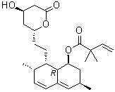(1S,3R,7S,8S,8aR)-1,2,3,7,8,8a-Hexahydro-3,7-dimethyl-8-[2-[(2R,4R)-tetrahydro-4-hydroxy-6-oxo-2H-pyran-2-yl]ethyl]-1-naphthalenyl 2,2-dimethyl-3-butenoate molecular structure (CAS 1449248-72-9)