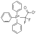 (Carboxydifluoromethyl)triphenylphosphonium inner salt molecular structure (CAS 1449521-05-4)