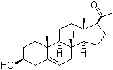 结构式 CAS# 145-13-1, 孕烯醇酮