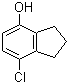 7-氯-2,3-二氢-1H-茚-4-醇分子结构 (CAS 145-94-8)