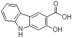 2-Hydroxycarbazole-3-carboxylic acid molecular structure (CAS 14501-64-5)