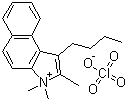 1-Butyl-2,3,3-trimethylbenz[e]indolium perchlorate molecular structure (CAS 145038-06-8)