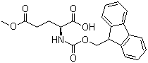 Fmoc-L-Glutamic acid gamma-methyl ester molecular structure (CAS 145038-50-2)