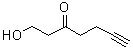structure of CAS# 1450754-40-1, 1-Hydroxy-6-heptyn-3-one