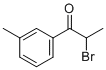 2-溴-1-(3-甲基苯基)丙烷-1-酮分子结构 (CAS 1451-83-8)
