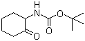 (2-Oxocyclohexyl)carbamic acid tert-butyl ester molecular structure (CAS 145106-47-4)