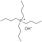 结构式 CAS# 14518-69-5, 四正丁基氢氧化膦