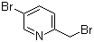 5-Bromo-2-(bromomethyl)pyridine molecular structure (CAS 145218-19-5)