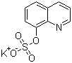 结构式 CAS# 14534-95-3, 8-羟基喹啉硫酸酯钾盐