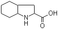 structure of CAS# 145438-94-4, L-Octahydroindole-2-carboxylic acid;(2S,3aR,7aS)-Octahydro-1H-indole-2-carboxylic acid