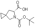 (R)-5-(tert-Butoxycarbonyl)-5-azaspiro[2.4]heptane-6-carboxylic acid molecular structure (CAS 1454843-78-7)