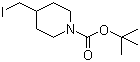 结构式 CAS# 145508-94-7, 1-叔丁氧羰基-4-碘甲基哌啶