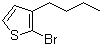 2-Bromo-3-butylthiophene molecular structure (CAS 145543-82-4)