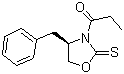 (S)-4-Benzyl-3-propionyl-1,3-oxazolidine-2-thione molecular structure (CAS 145588-95-0)