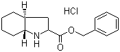 Benzyl (2S,3aR,7aS)-octahydroindole-2-carboxylate hydrochloride molecular structure (CAS 145641-35-6)