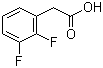 结构式 CAS# 145689-41-4, 2,3-二氟苯乙酸