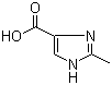 2-Methyl-1H-imidazole-4-carboxylic acid molecular structure (CAS 1457-58-5)