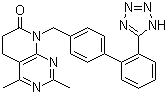 Tasosartan molecular structure (CAS 145733-36-4)