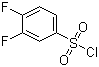 3,4-Difluorobenzenesulfonyl chloride molecular structure (CAS 145758-05-0)