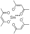 Tris(acetylacetonato)samarium molecular structure (CAS 14589-42-5)