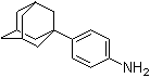 4-(金刚烷-1-基)苯胺分子结构 (CAS 1459-48-9)
