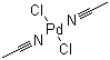 structure of CAS# 14592-56-4, Bis(acetonitrile)palladium(II) chloride;Bis(acetonitrile)dichloropalladium(II)