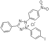 碘硝基氯化四氮唑蓝分子结构 (CAS 146-68-9)
