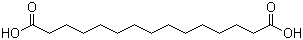 结构式 CAS# 1460-18-0, 十五碳二元酸; 十五烷二酸