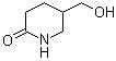 结构式 CAS# 146059-77-0, 5-(羟基甲基)哌啶-2-酮