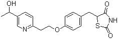 Hydroxypioglitazone molecular structure (CAS 146062-44-4)