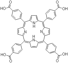 meso-Tetra(4-carboxyphenyl)porphine molecular structure (CAS 14609-54-2)