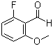 2-Fluoro-6-methoxybenzaldehyde molecular structure (CAS 146137-74-8)
