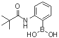 [2-[(2,2-Dimethyl-1-oxopropyl)amino]phenyl]boronic acid molecular structure (CAS 146140-95-6)