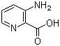 3-氨基吡啶-2-羧酸分子结构 (CAS 1462-86-8)