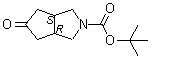 cis-5-Oxohexahydrocyclopenta[c]pyrrole-2(1H)-carboxylic acid tert-butyl ester molecular structure (CAS 146231-54-1)