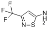 3-(Trifluoromethyl)isothiazol-5-amine molecular structure (CAS 1462956-86-0)