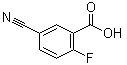 5-Cyano-2-fluorobenzoic acid molecular structure (CAS 146328-87-2)