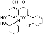 Flavopiridol molecular structure (CAS 146426-40-6)