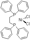结构式 CAS# 14647-23-5, 1,2-双(二苯基膦)乙烷氯化镍