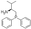 结构式 CAS# 146476-37-1, (S)-(2-氨基-3-甲基丁基)二苯基膦