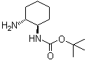 结构式 CAS# 146504-07-6, [(1R,2R)-2-氨基环己基]氨基甲酸叔丁酯
