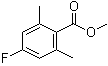 Methyl 4-fluoro-2,6-dimethylbenzoate molecular structure (CAS 14659-60-0)