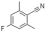 2,6-Dimethyl-4-fluorobenzonitrile molecular structure (CAS 14659-61-1)