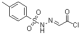 [(p-Toluenesulfonyl)hydrazono]acetyl chloride molecular structure (CAS 14661-69-9)