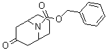 3-Oxo-9-azabicyclo[3.3.1]nonane-9-carboxylic acid phenylmethyl ester molecular structure (CAS 146747-65-1)