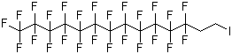 1-Iodo-1H,1H,2H,2H-perfluorotetradecane molecular structure (CAS 146983-96-2)
