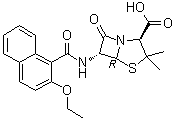 萘夫西林分子结构 (CAS 147-52-4)