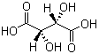 D-Tartaric acid molecular structure (CAS 147-71-7)