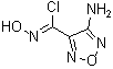 4-Amino-N-hydroxy-1,2,5-oxadiazole-3-carboximidoyl chloride molecular structure (CAS 147085-13-0)