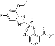 Cloransulam-methyl molecular structure (CAS 147150-35-4)